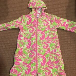 Lilly Pulitzer size 4T girls beach cover up/ jacket